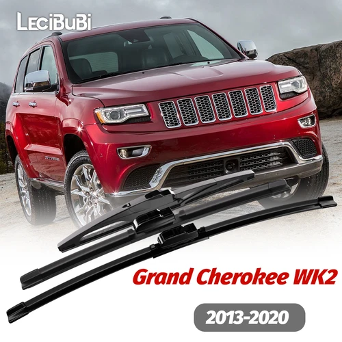 1 Juego de limpiaparabrisas delantero y trasero, limpiaparabrisas para Jeep Grand Cherokee WK2 2013-2020 2014 2015 2016 2017 2018 2019