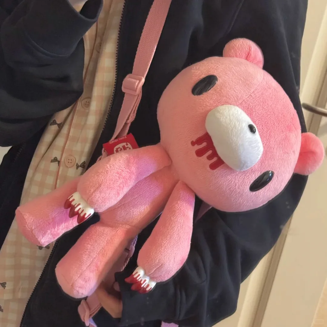 Image of Gloomy Bear Niedlicher Gloomy Bear Rucksack Anime Große Kapazität Aufbewahrungstasche Y2K Mädchen-Accessoires Puppentasche Mädchen Festivalgeschenke
