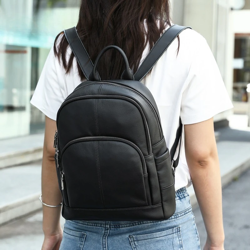 Versatile Casual Kids Backpack for Boy Leather Backpack Commuting Backpacks Cute Backpacks School Bags Designer Bags Mochila Sac