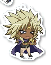 Game Yu-Gi-Oh! Duel Monsters Keychain Doll Anime YuGiOh Ryou Bakura ATEM Yami Yugi Seto Kaiba Acrylic Keyring for Gift