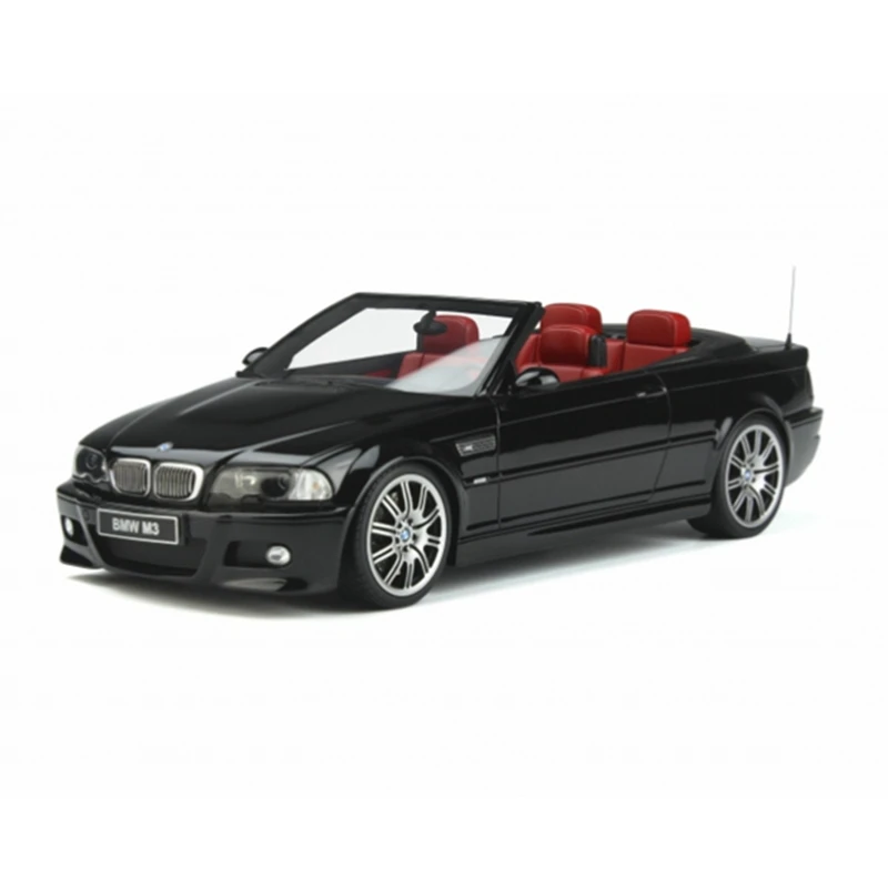 1:18 For M3 E46 Convertible 2004 Limited Edition Resin Metal Static Car Model Toy Gift