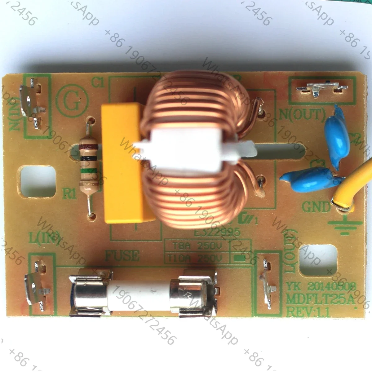 for microwave oven M1-L213C power filter protection board MDFLT25A