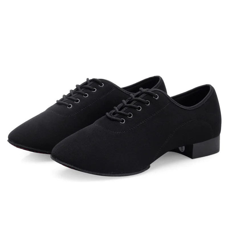 Heren Ballroom Latin Dansschoenen Jazz Schoenen Sneakers Voor Mannen Lage Hak Professionele Of Praktijk Dansschoenen Oxford Doek