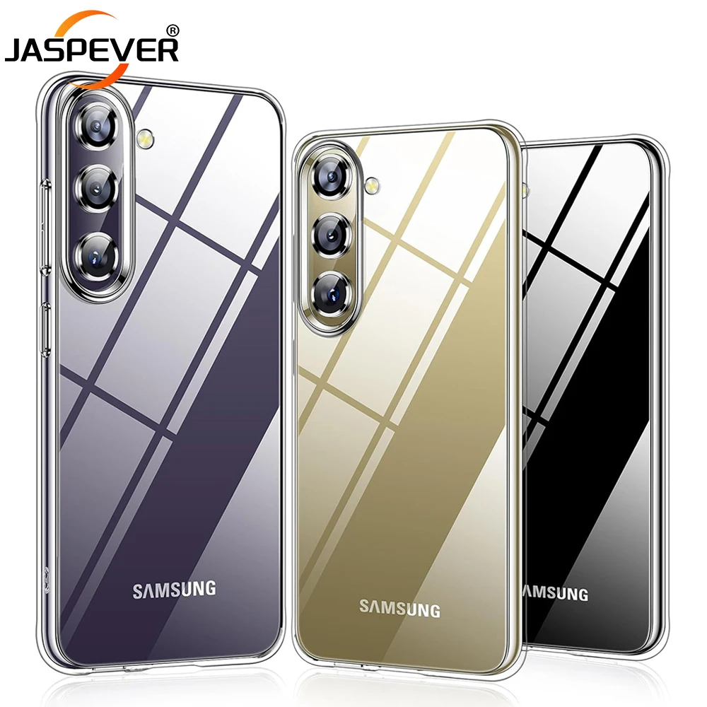 Ultra Thin Silicone Soft Case For Samsung Galaxy S24 S23 S21 FE S22 Ultra Clear Back Cover Case For Samsung S 23 22 24 21 Plus