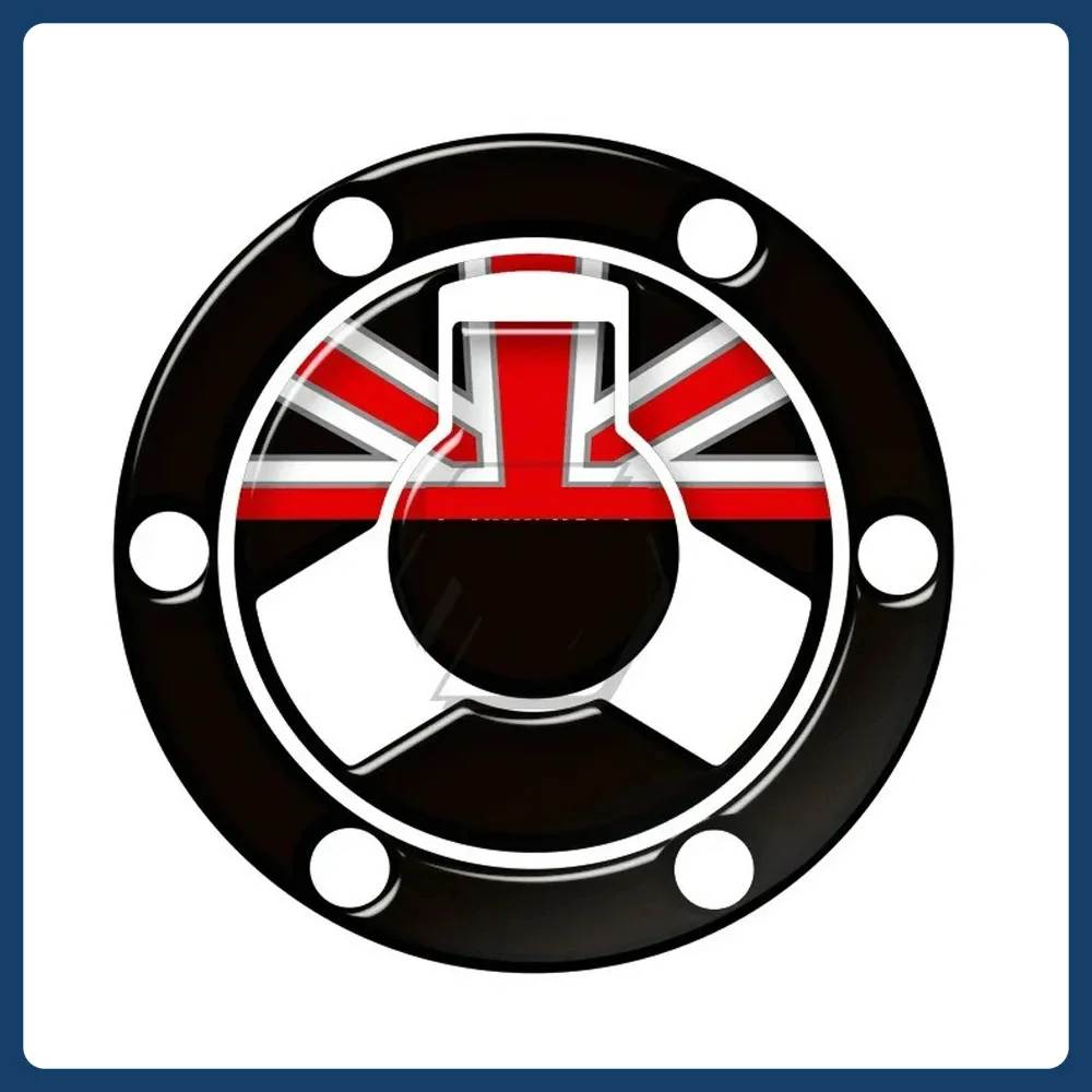 For Triumph (6-Hole) Motorcycle Gas Tank Cap Protector Sticker