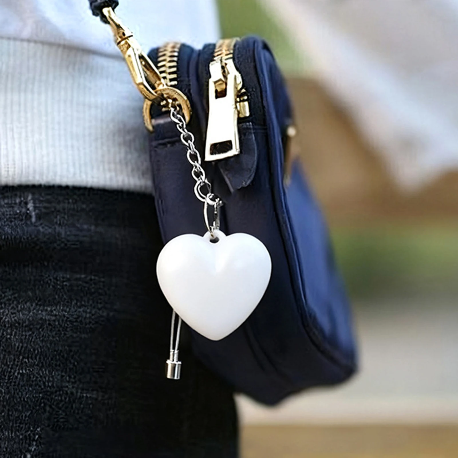 Purse Glow Heart Light Touch Activated Handbag Night Light LED Automatic Sensor Purses Lamp for Women Girls Mothers Friends