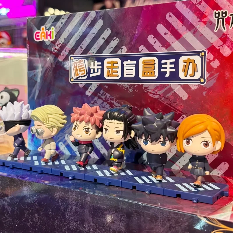 

Jujutsu Kaisen Striding Blind Box Mystery Box Action Figure Anime Doll Surprise Bag Collection Model Desktop Ornament Gifts