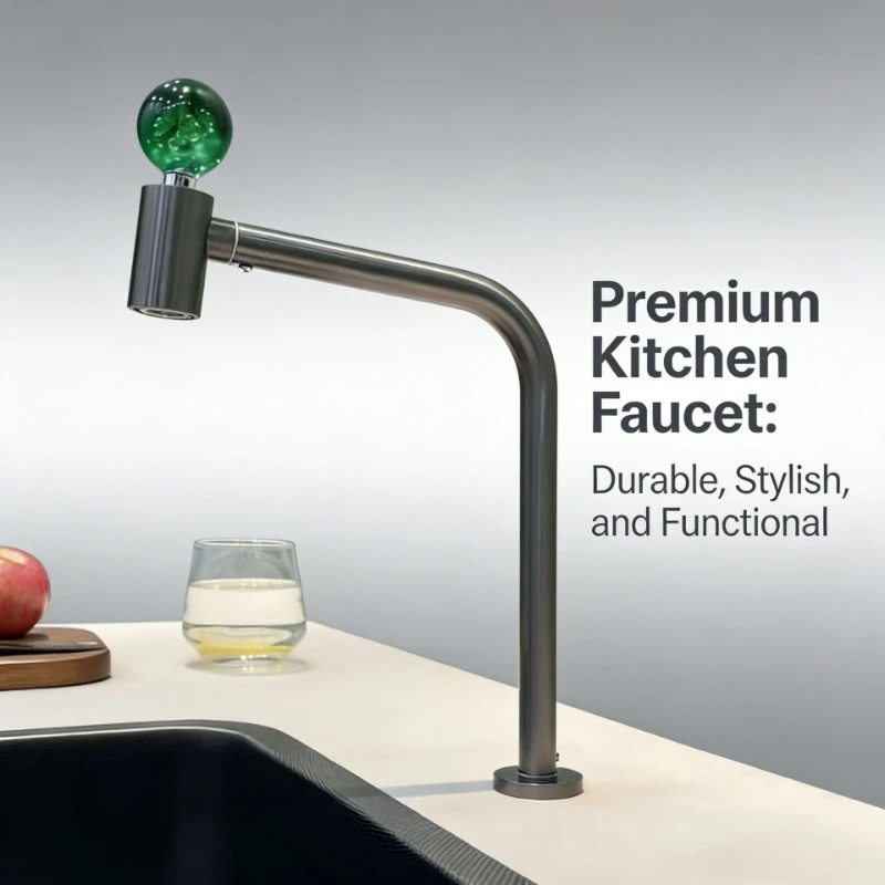 

Смеситель для кухонной мойки из нержавеющей стали, 7-образный, с одним отверстием, только для холодной воды, для мойки овощей