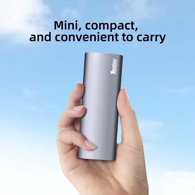 Coolfish M2เคส SSD NVMe โปรโตคอลขึ้น To10Gbps M.2ไปยัง USB Type C 3.2 Gen 2กล่อง SSD แบบพกพา NVMe