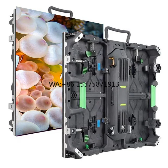 Customizable China Factory Hot Sell High Resolution Outdoor 500*500mm LED Screen Rental Hard Connection