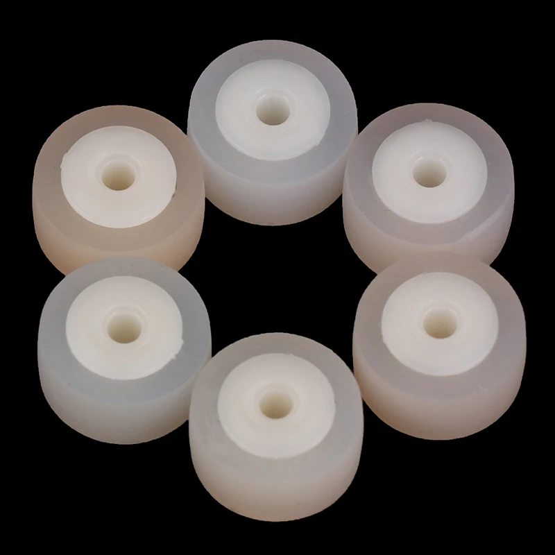 1/5개 13x8.3x2.5MM 자동차 프레스 벨트 카트리지 오디오 라디오 테이프 레코더 무브먼트 고무 핀치 롤러 스테레오 카세트 데크 휠