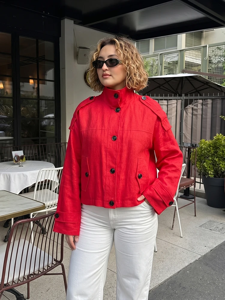 HH Cropped Stand Collar Utilit - Women'S Fashion Utility Jacket recensie en prijs
