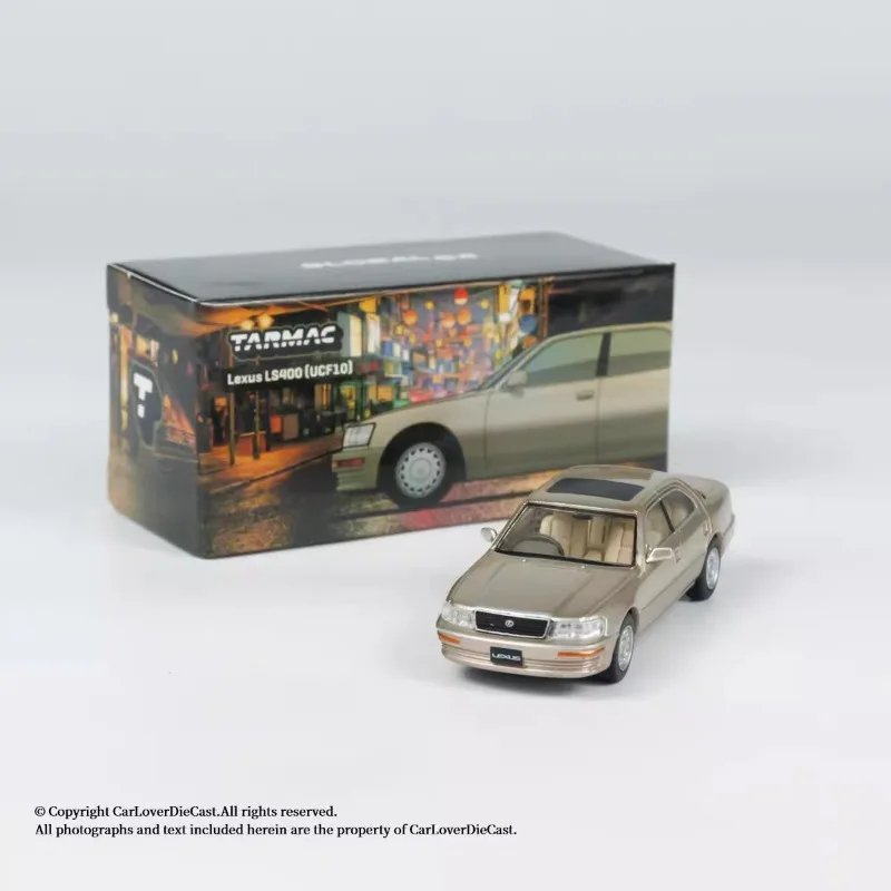 

Tarmac Works 1/64 Lexus LS400 Champagne Alloy Toy Motor Vehicle Diecast Metal Model Gifts