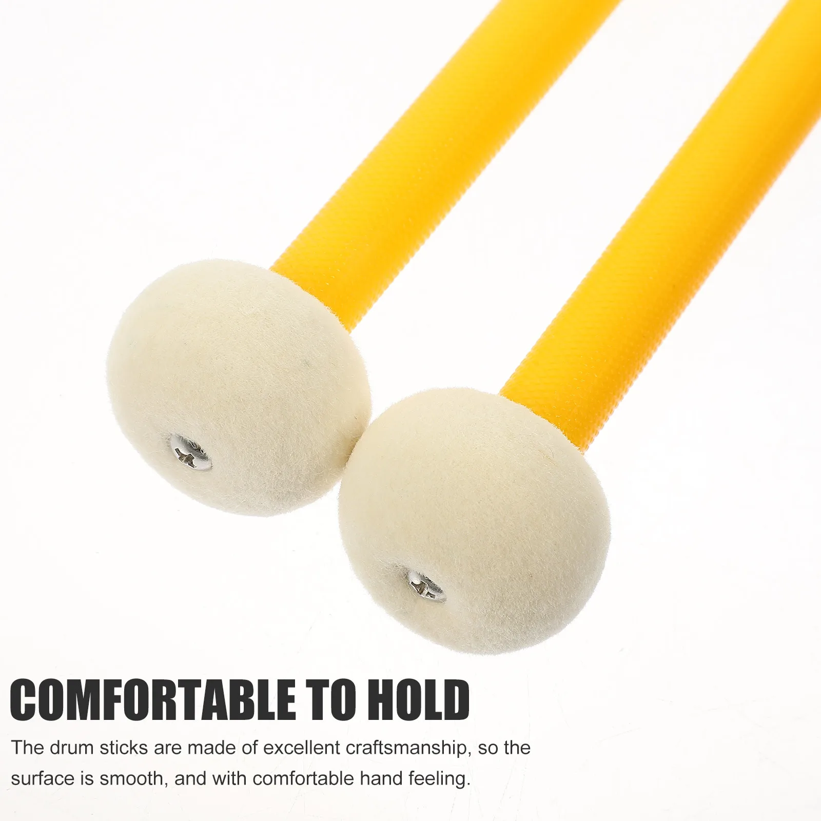 

1Pair Double-End Drum Sticks Professional Length Smooth Comfortable Grip Practical Performance Versatile Drumsticks for Drum