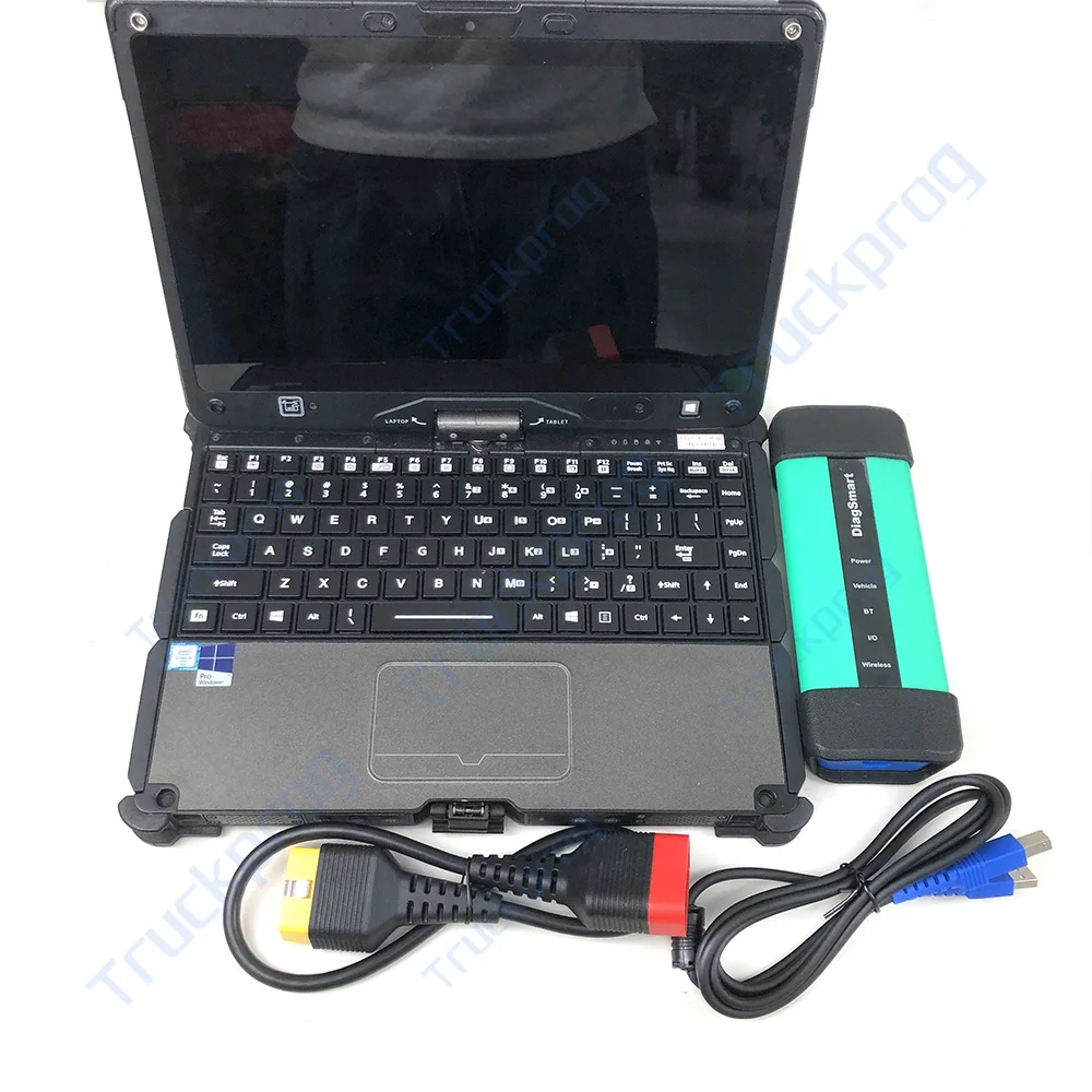 

Getac Laptop Zhiduoxing 1005422179 OBD Diagnosis 3.1 Engine Special Fault Diagsmart For Weichai EOL Truck Scanner