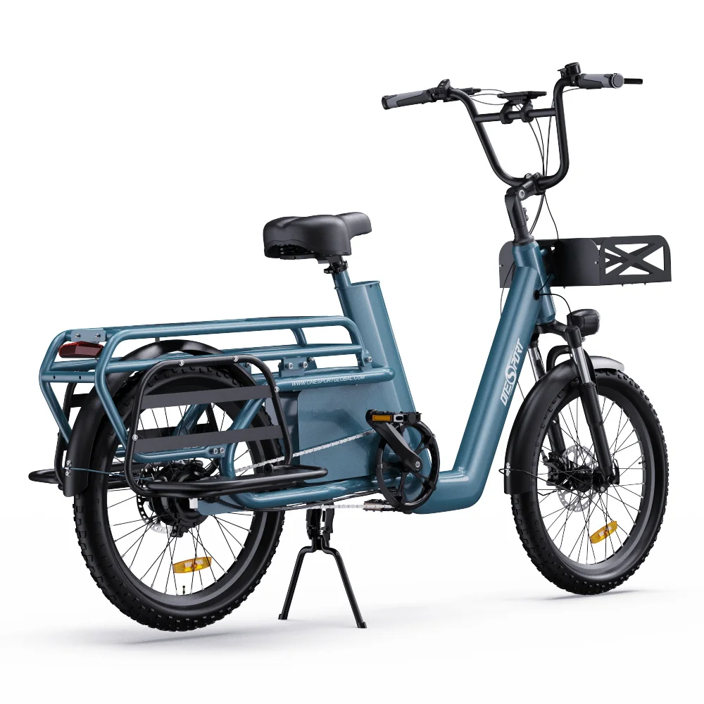 ONESPORT Electric Bike 48V 27Ah Battery 25km/h Max Speed, 100km Max Range,Disc Brakes 650W Motor Electric City Bicycle OT01