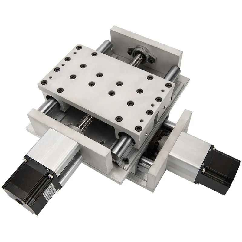 Sliding table linear ball screw electric motion module heavy-duty large guide rail lifting CNC