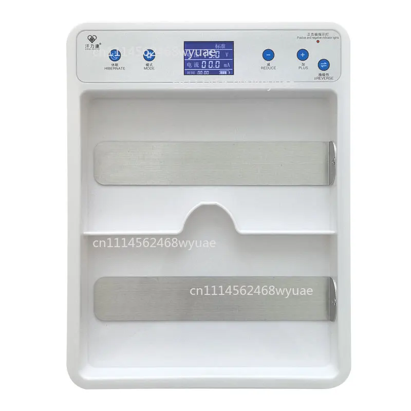 Iontophoresis Hyperhidrosis Treatment Machine, Portable Antiperspirant Device For Excessive Hands Feet Sweating Home