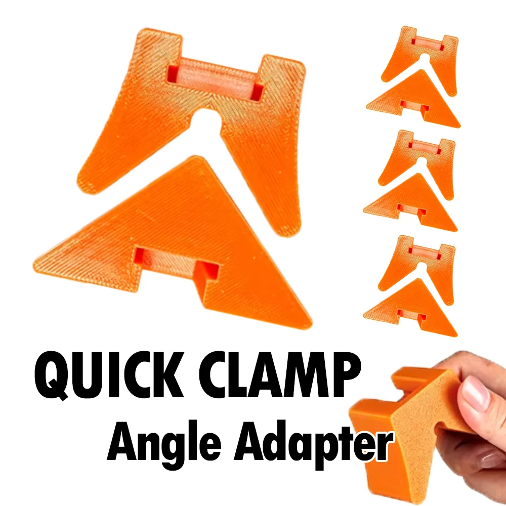 2/4Pcs Corner Clamp Adapter Clamps Quick-Release Right Angled Grip for Trigger Accessories/Woodworking DIY/Craft Projects
