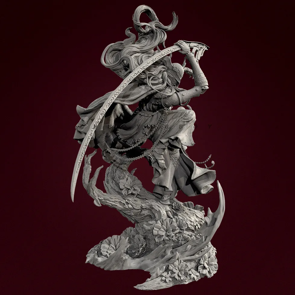 Overall heights  55mm 75mm 95mm  Resin model kit self coloring and assembly  TD-7864/3D
