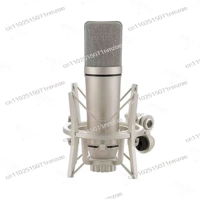 Large Diaphragm Condenser Microphone Series High-End Recording Studio for Live Streaming and Karaoke U--87 Professional