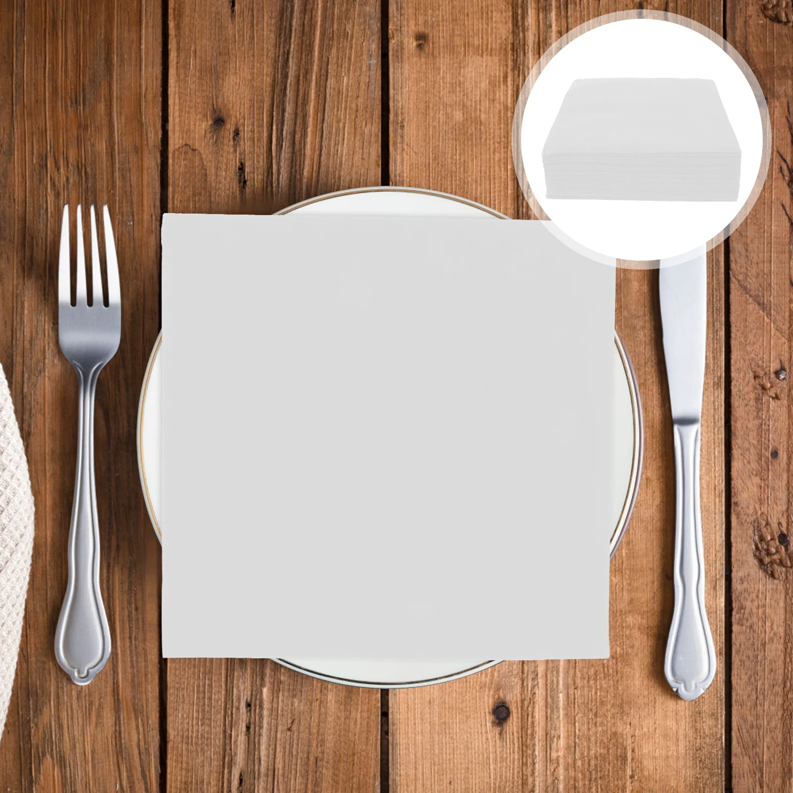 

50pcs Paper Thickened Disposable Dinner Napkins For Wedding Party Hotel Event Tabletop Supplies Decorative Holiday Napkins