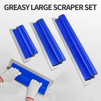 40/60/80cm Drywall Smoothing Spatula for Wall Tools Painting Skimming Flexible Blade Finish Spatula Tool Plastering Trowel