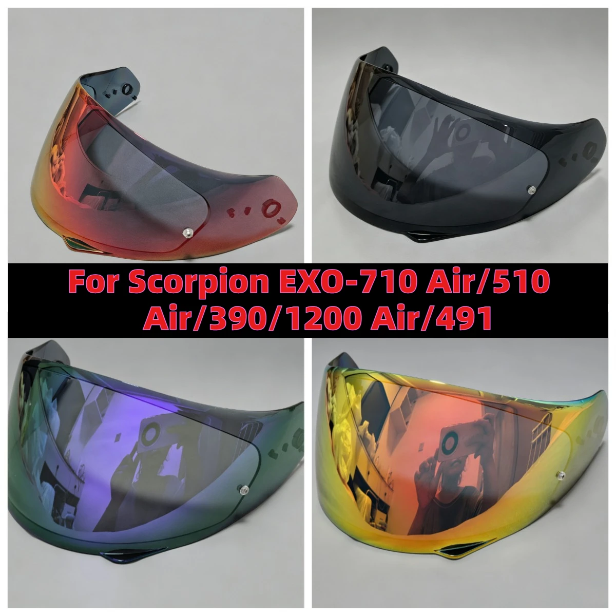 

Helmet Outer Decor Replacement Panel Fit FOR Scorpion EXO-710 Air 510 Air 390 1200 Air 491