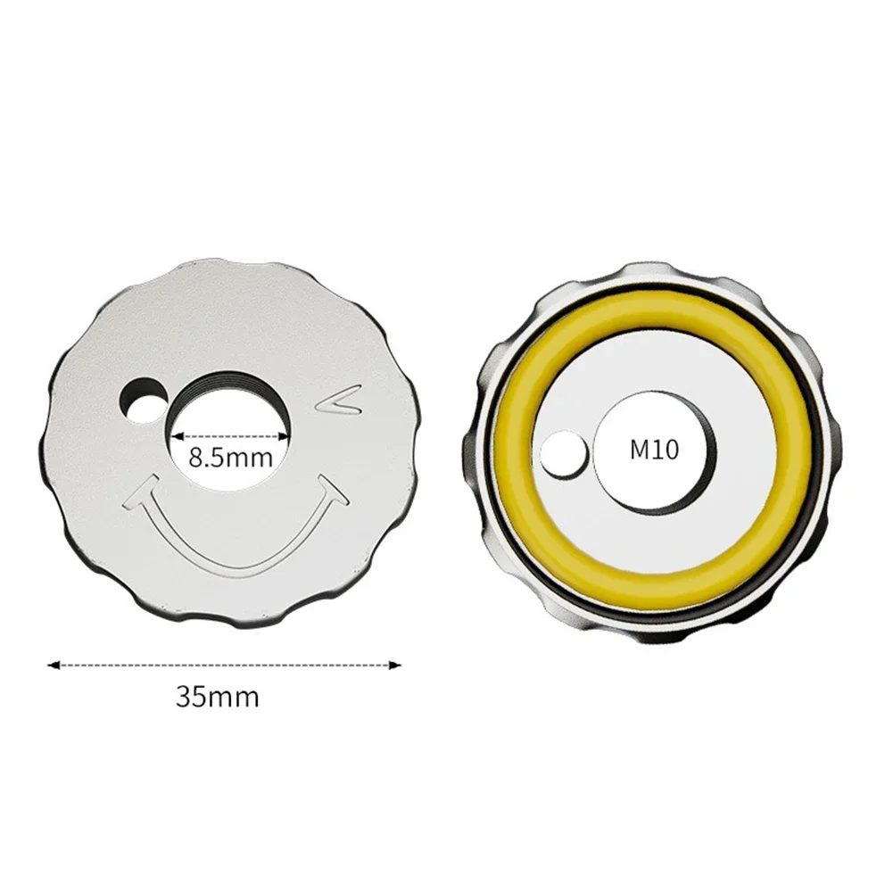 Notched Pressure Plate Cover for Type 100 Angle Grinder Easy Removal with Wrench Suitable for 100 Type Grinder/Polisher