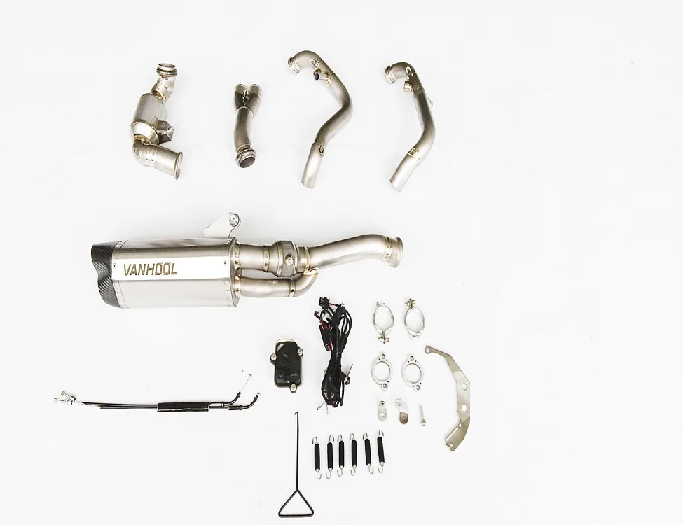 

FBVV High Quality Aftermarket Valve Titanium Stainless Steel Performance Motorcycle Valve Exhaust Pipe Parts for 790 Adventu