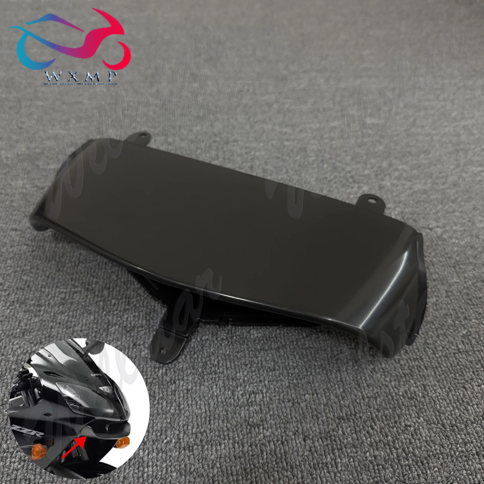 Front Upper Fairing Headlight Nose Amid Cowl Panlel Fit For Kawasaki Ninja ZX636 ZX600 ZX6R ZX-6R 2000 2001 2002