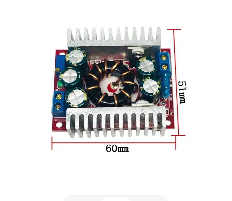 15A Adjustable Step Down 98% High Efficiency Car Power Supply Buck Module Converter DC-DC High Power Low Ripple
