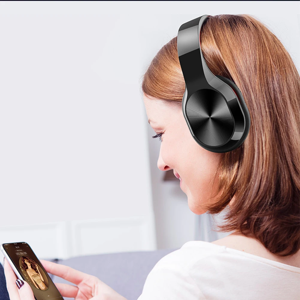 

Wireless Headset Over Ear Noise Cancelling Headphones for Sports Gaming Computer Portable Travel Outdoor Comfortable