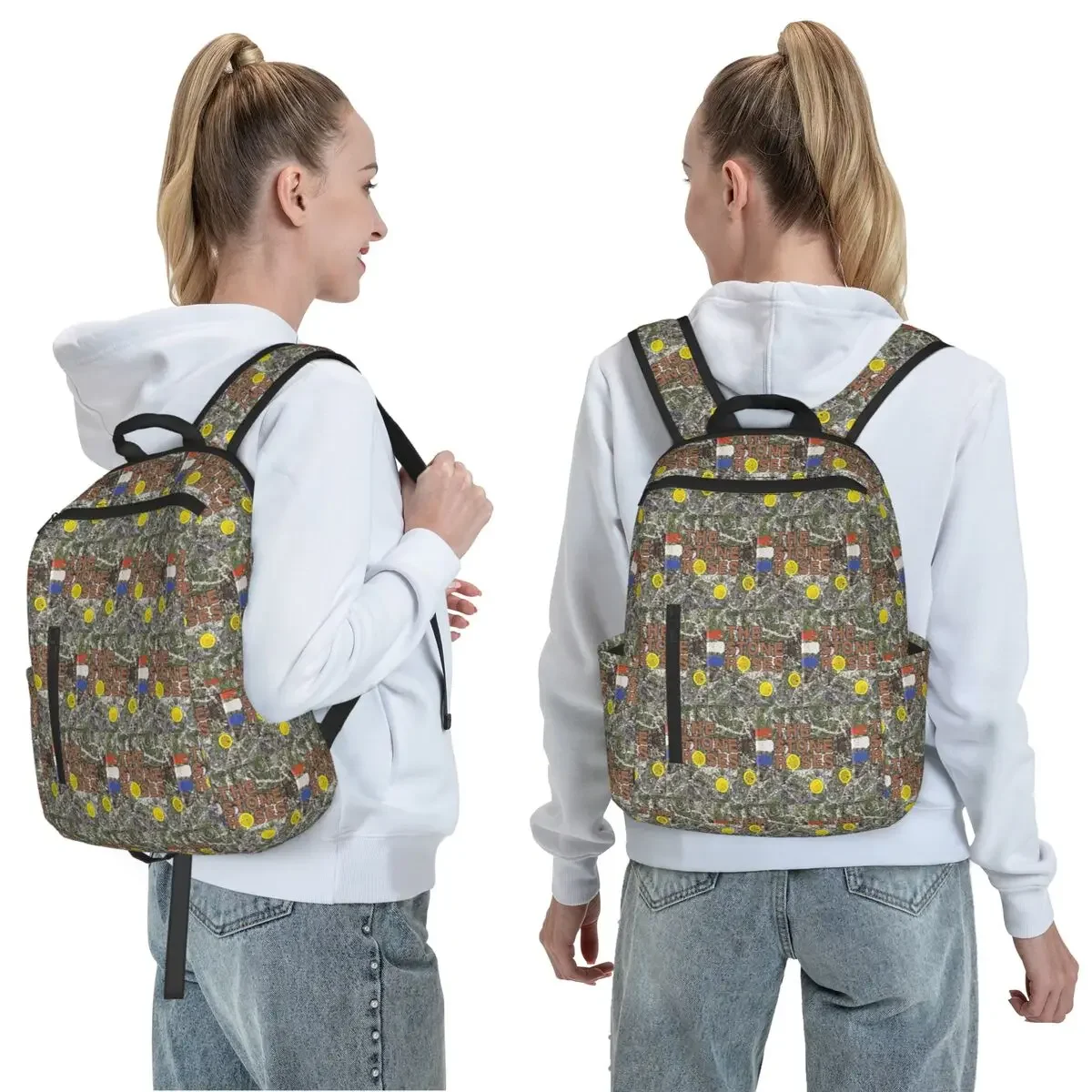 The Stone Roses Album Cov Backpack Daypack Kids BookBag School Bag Shoulder Bags for Men Women