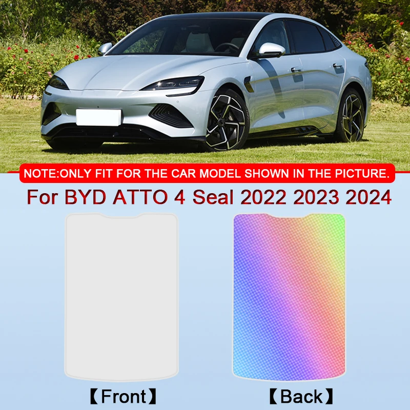 

Car Clip-on Sunroof Skylight Blind Shading Cover Colorful Ice Crystal Auto Roof Sunshade For BYD ATTO 4 Seal 2022 2023 2024 2025