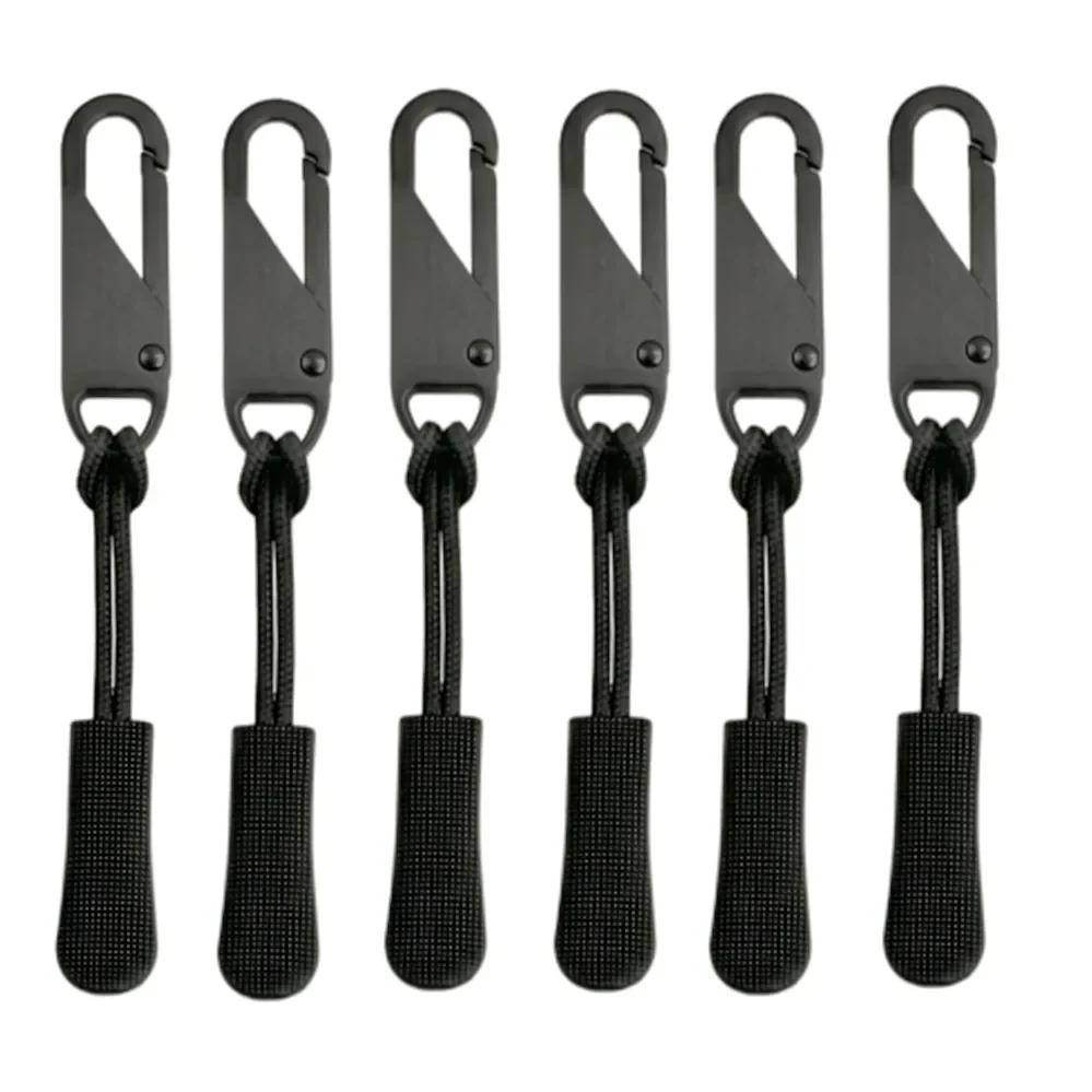 5/10/20 Set Portable Zipper Pull Detachable Zipper Sliders Cord Travel Bag Suitcase Backpack Extend Puller Bag Zip accessories