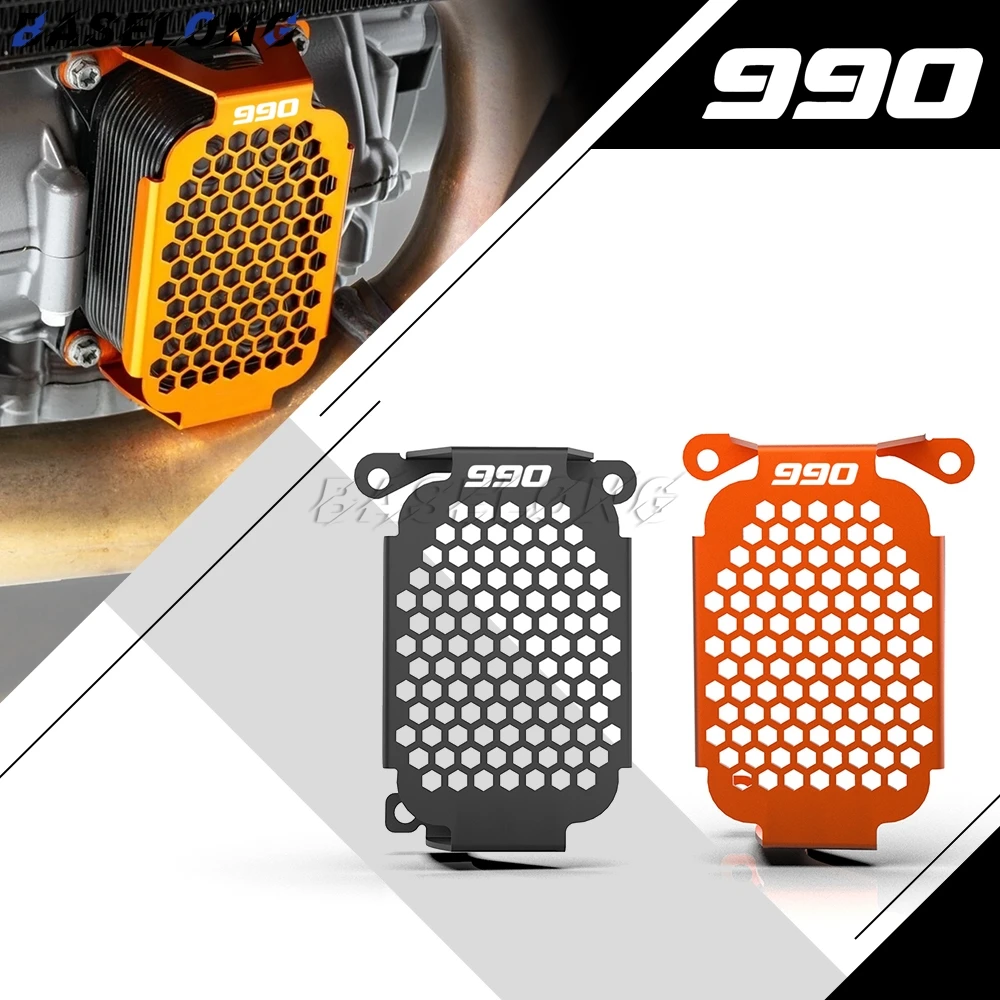 

New Motorcycle Accessories Oil Cooler Guard Oil To Water Heat Exchanger Guard Protector For Duke 990R 990/R 990 R 2024 2025 2026
