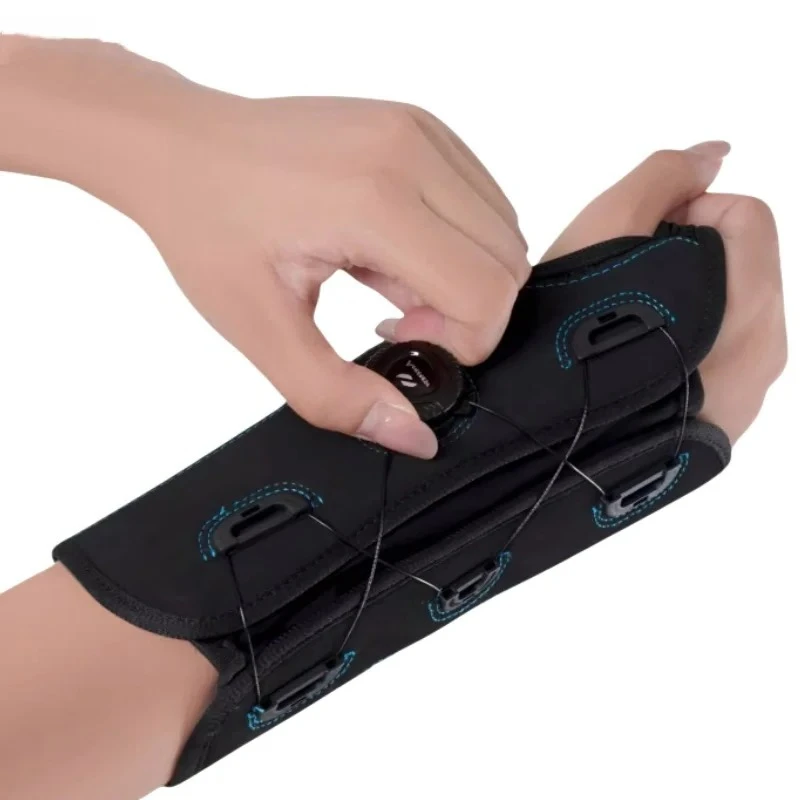 Wrist Brace for Carpal Tunnel Hand Brace with Adjustable Knob Wrist Support Splint for Arthritis Tendonitis Sprains