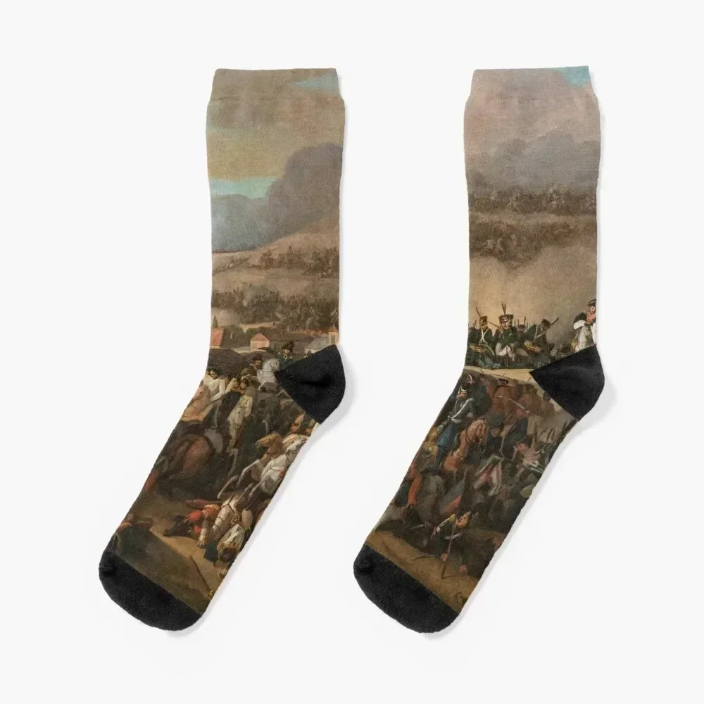 

Battle of Leipzig - Vladimir Moshkov Socks Heating sock custom New year's crazy Socks Women's Men's