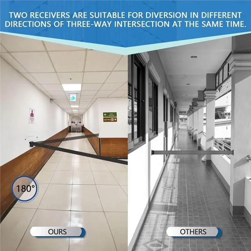 2-pack-wall-mount-retractable-belt-barrier-164-ft-crowd-control-for-retail-stores-warehouse