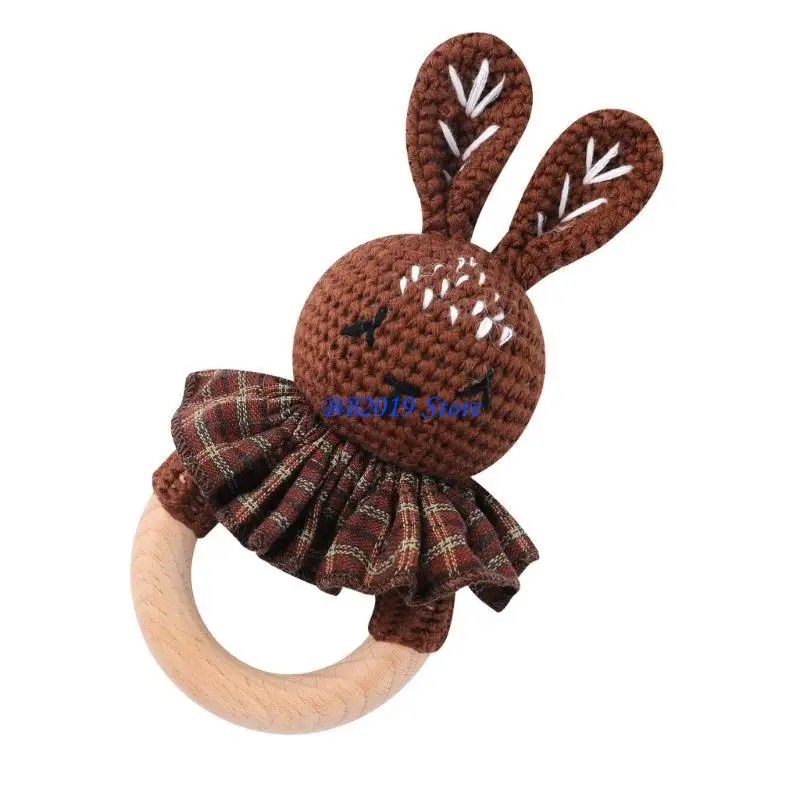 Q0KB bébé Crochet Handbell Hand