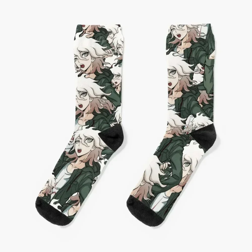 

*nagito komaeda voice* hope Socks bright garter Running Boy Child Socks Women's