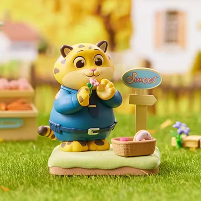 MINISO Disney Zootopia Autumn Garden Series Blind Box Toys Kawaii Anime Action Figure Caixa Caja Surprise Mystery Box Dolls Girl - Image 4