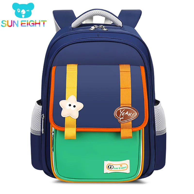 

SUN EIGHT Boy/girl Primary School Backpacks Student School Bag High Density Fabric