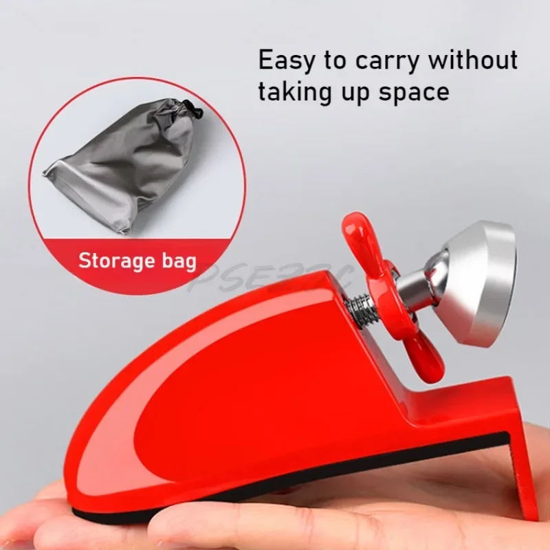 Ground Mounted Door Stopper Single Occupancy Anti-theft Device Household Alarm Easy To Carry and Install