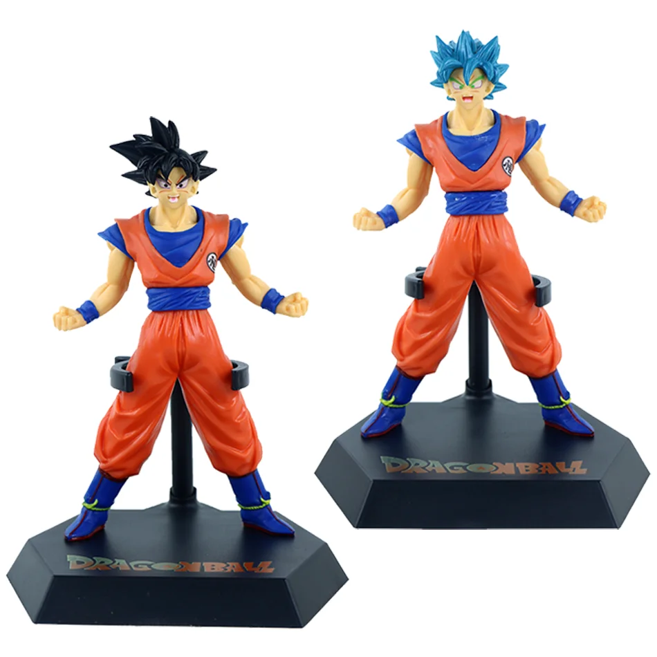 Anime Dragon Ball Z 18-20CM Super Saiyan Son Goku Broly Vegeta Anime Action Figure Model Gifts Collectible Figurines for Kids view 4