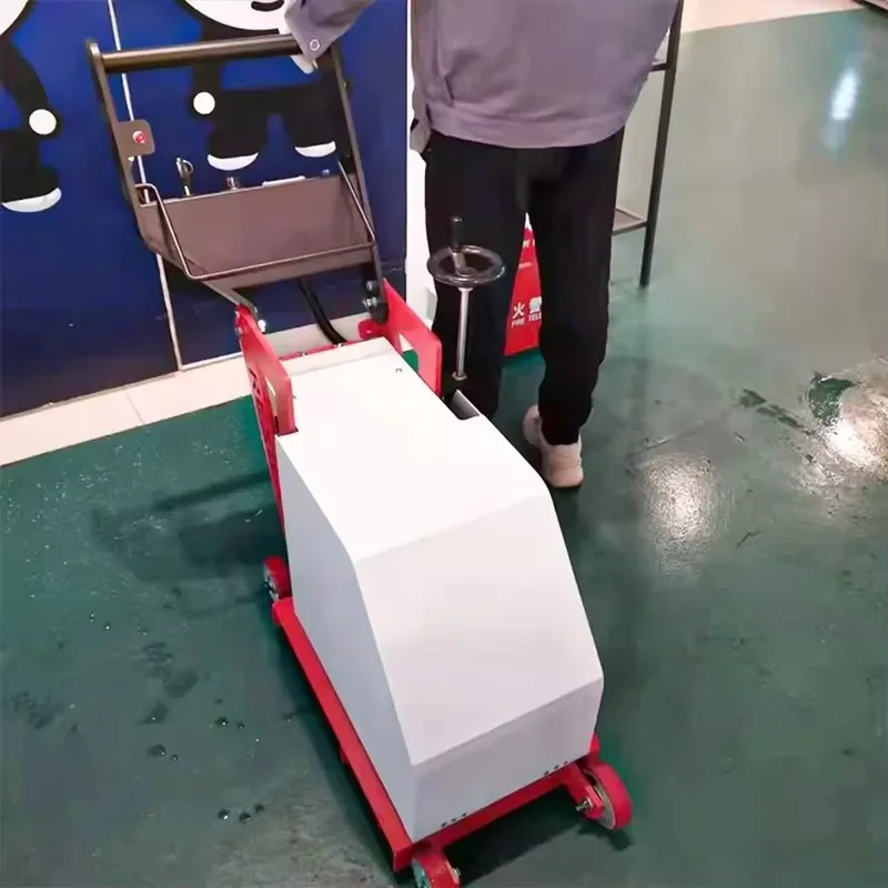 Efficient Industrial Ice Rink Edge Brushing Machine