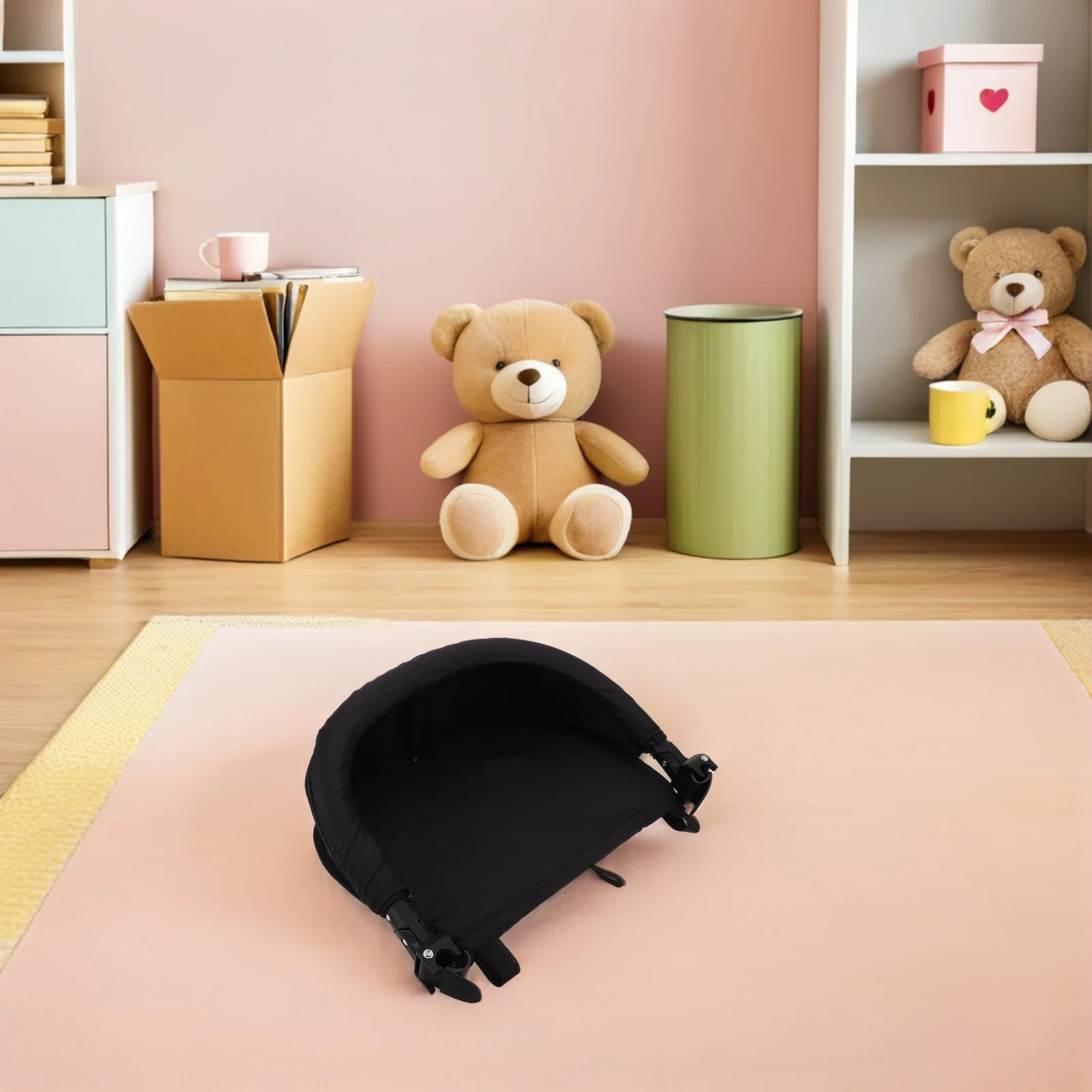 

Подставка для ног коляски, удлиненная мягкая подставка для ног, чехол для детской коляски, регулируемая складная подставка для ног для детской коляски, детская коляска