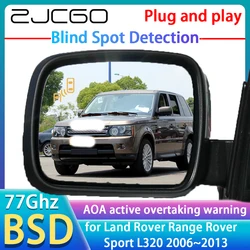 77GHz Radar Detector BSD Blind Spot Detective Alert Mirror Assistance Accessories For Land Rover Range Rover Sport L320