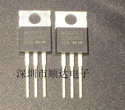 Original 4pcs/ S20C45C 20A45V  TO-220